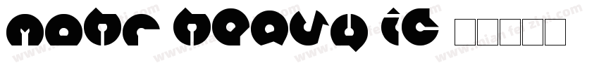 Mohr Heavy It字体转换